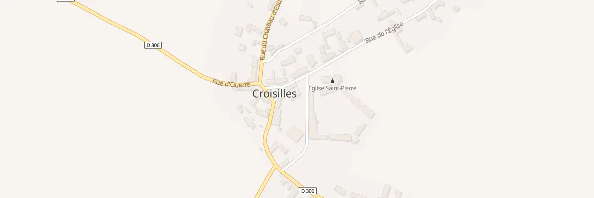 Plan du 2 Pl de la Libération à Croisilles