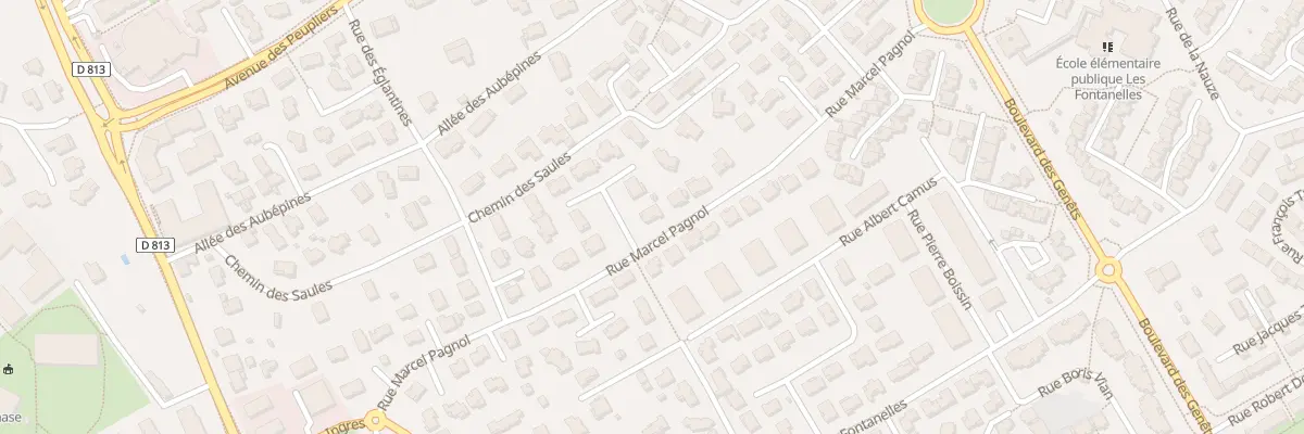 Plan du 24 Rue Marcel Pagnol à Castanet-Tolosan