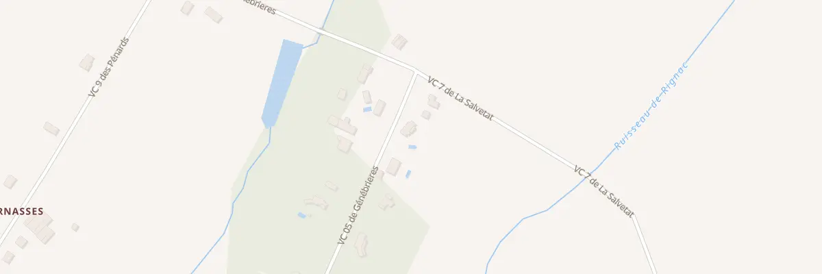 Plan du 5206 Varous et Peyret à Génébrières