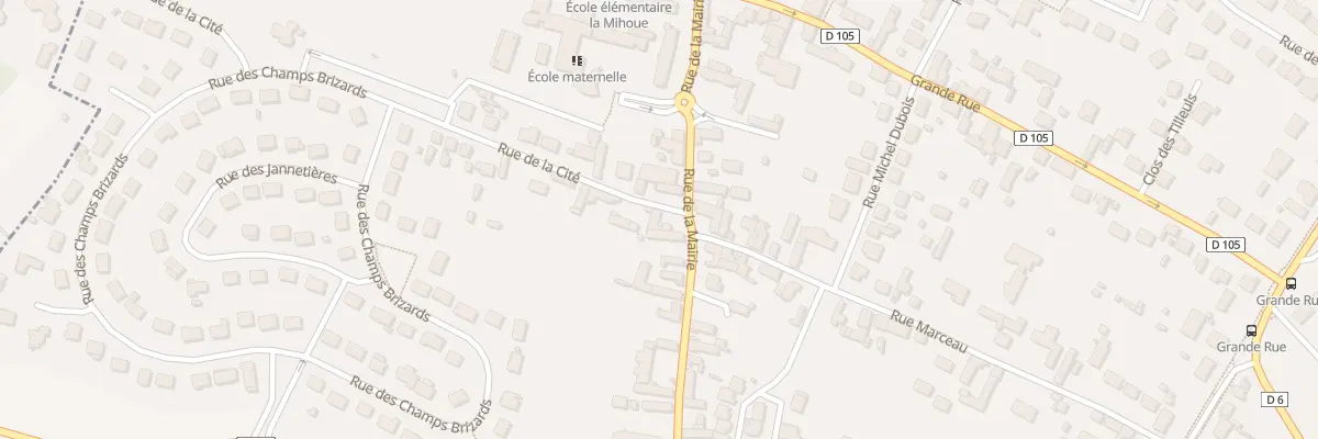 Plan du 1 Rue de la Cité à Champhol