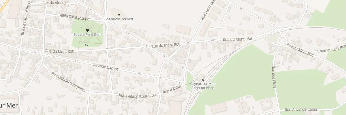 Plan du 58 Rue d’Enfer à Cayeux-sur-Mer