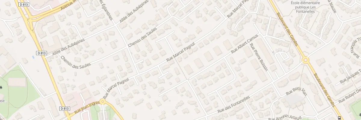 Plan du 13 Rue Marcel Pagnol à Castanet-Tolosan