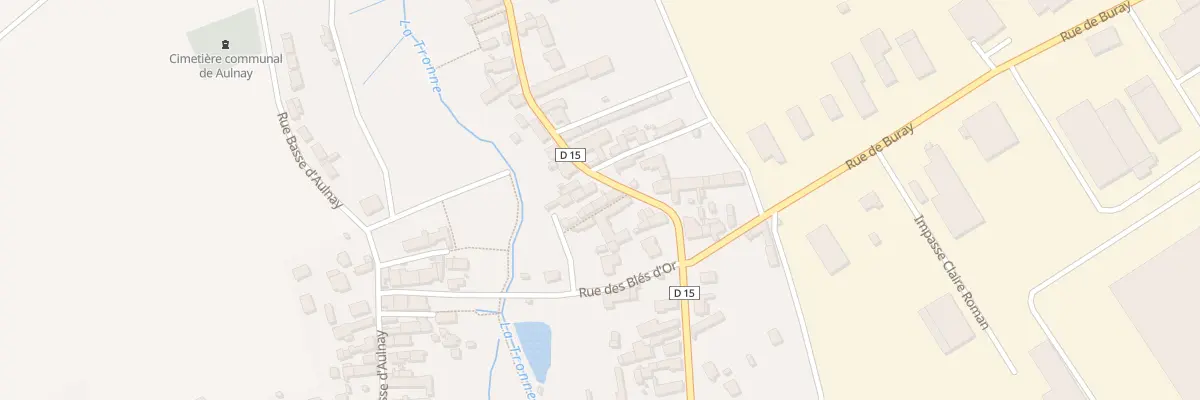 Plan du 95 Rue Haute d’Aulnay à Mer