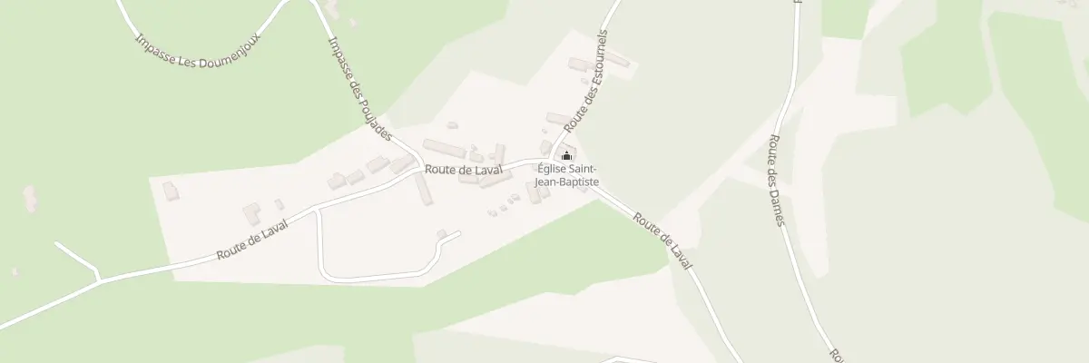Plan du 5015 Laval à Reilhaguet