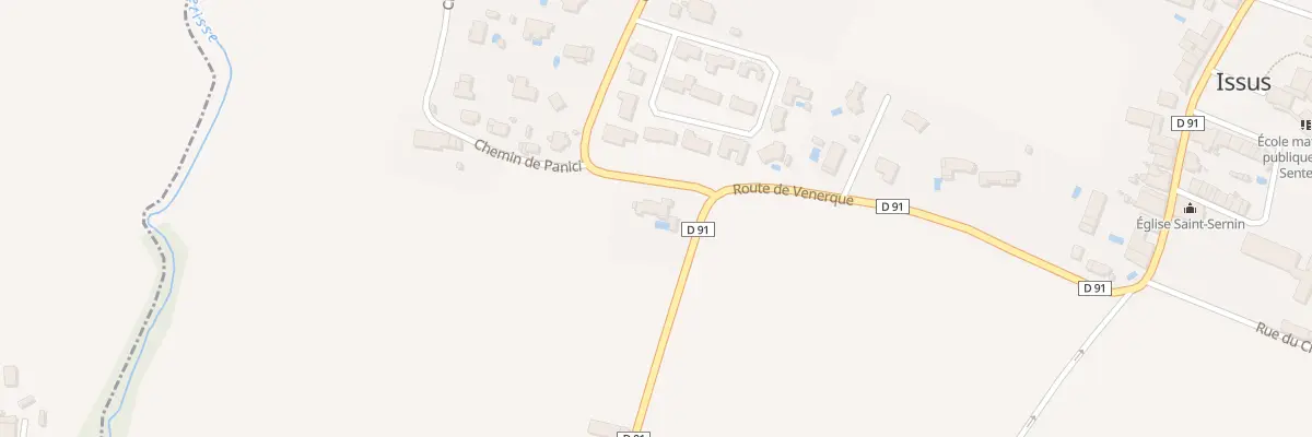 Plan du 21 Che d’Aussaguel à Issus