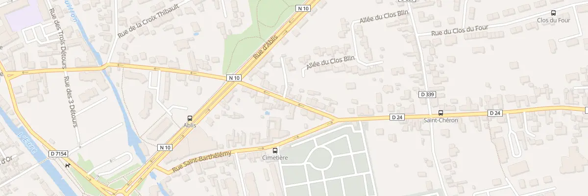 Plan du 49 Rue du Faubourg Guillaume à Chartres