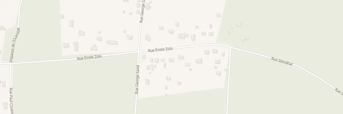 Plan du 462 Rue Emile Zola à Meusnes