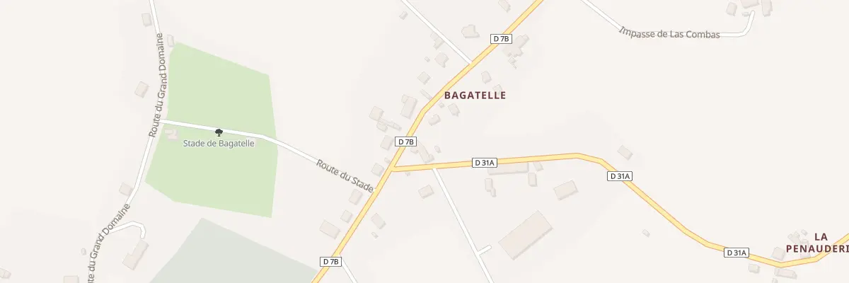 Plan du 20 Av de Bagatelle à Saint-Germain-les-Belles