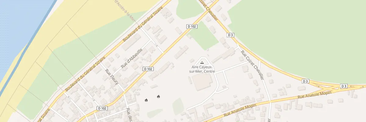 Plan du 74 Rue du Général Leclerc à Cayeux-sur-Mer