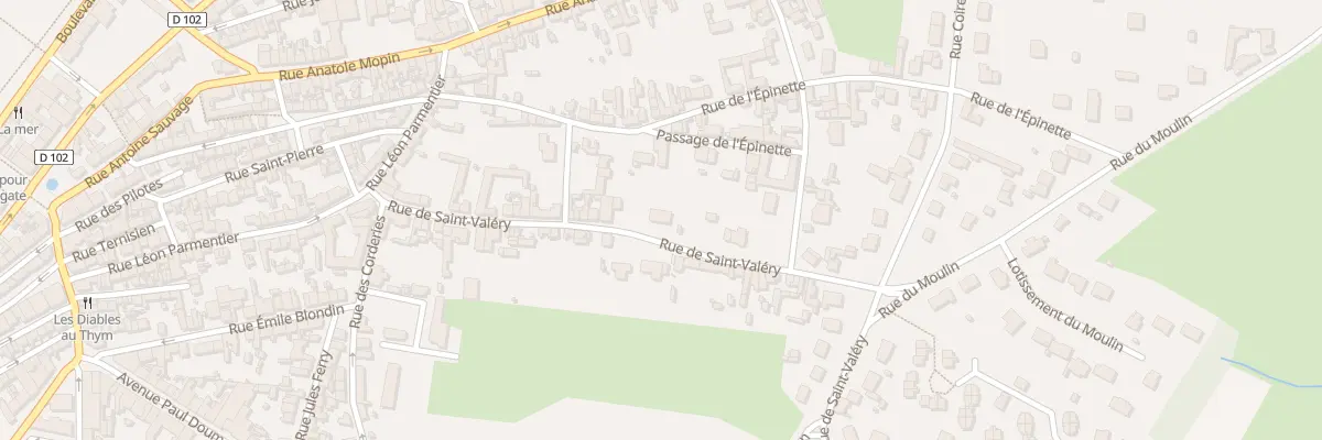 Plan du 23B Rue de Saint-valéry à Cayeux-sur-Mer