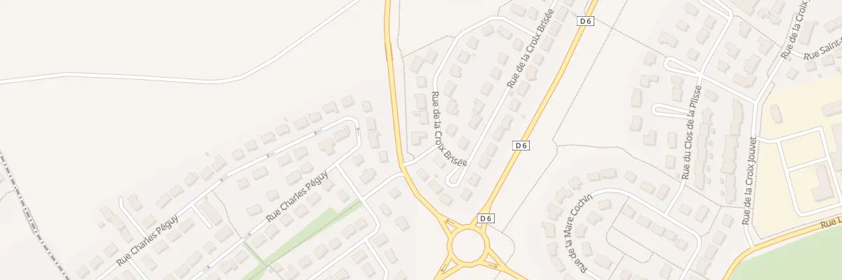 Plan du 1 Rue de la Croix Brisée à Champhol