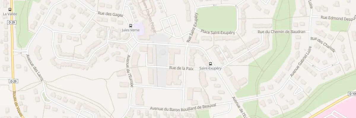 Plan du 1 Rue de la Paix au Coudray