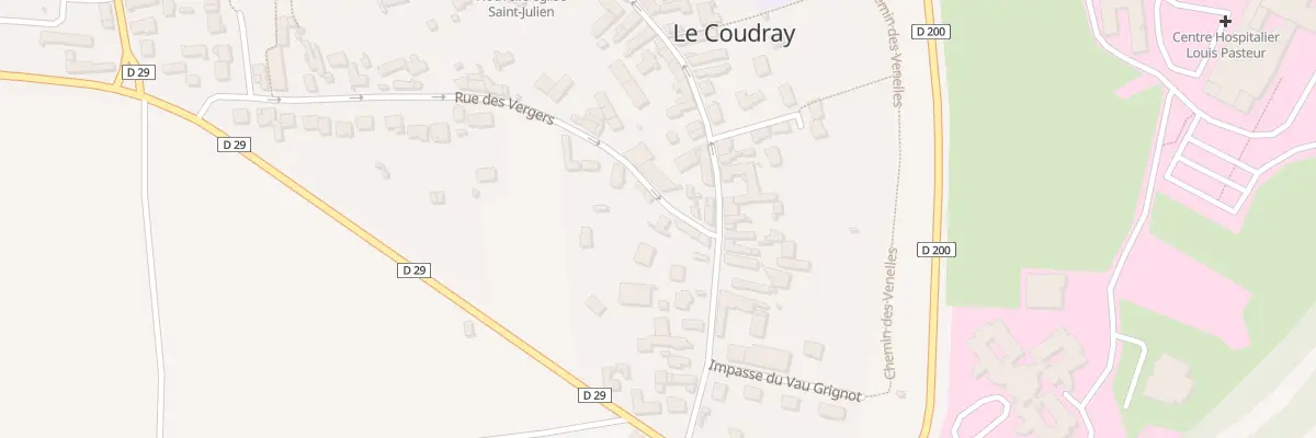 Plan du 3 Rue des Vergers à Épernon
