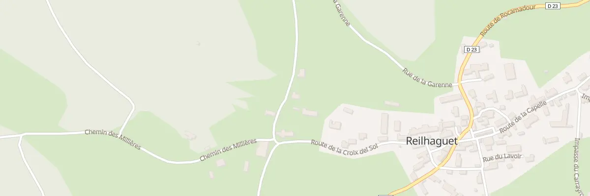 Plan du 5396F Barry à Reilhaguet