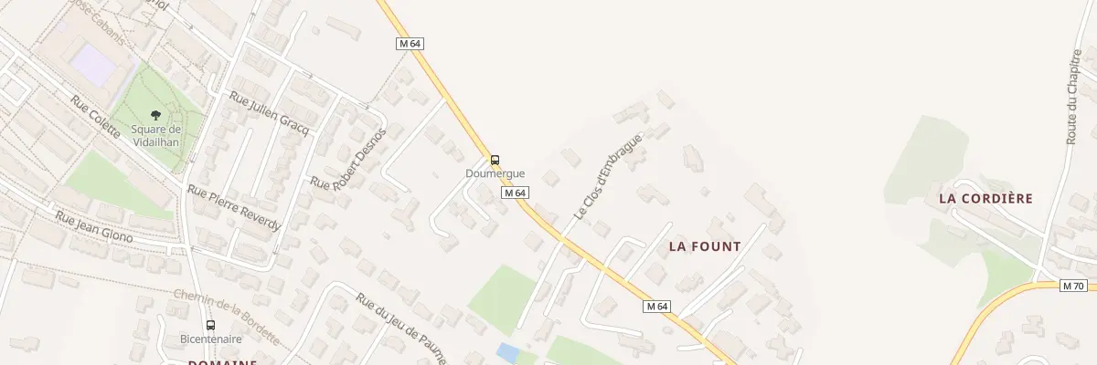 Plan du 36 Av Gaston Doumergue à Balma