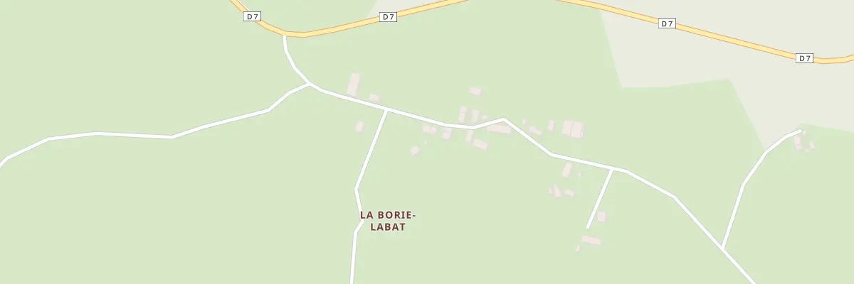Plan du 5336 La Borie Labat à Vigeois