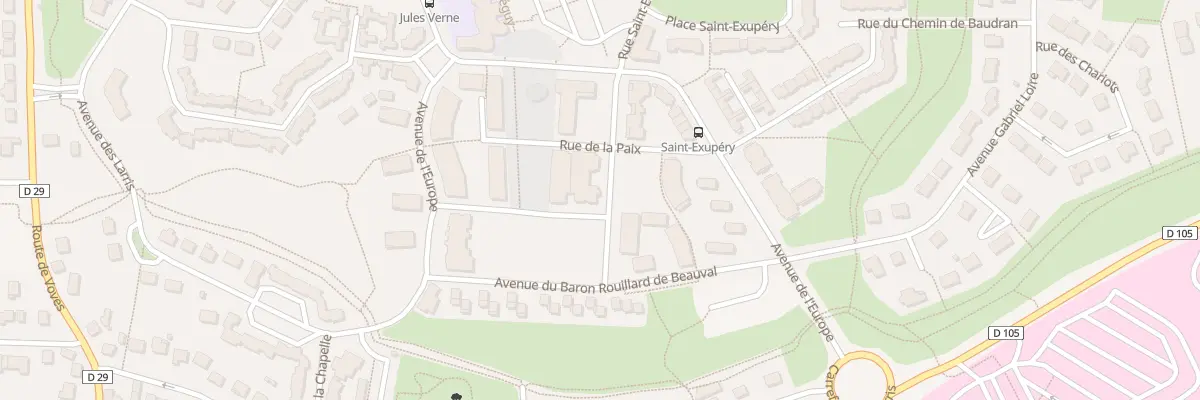 Plan du 13 Pl de l’Abbe Franz Stock au Coudray