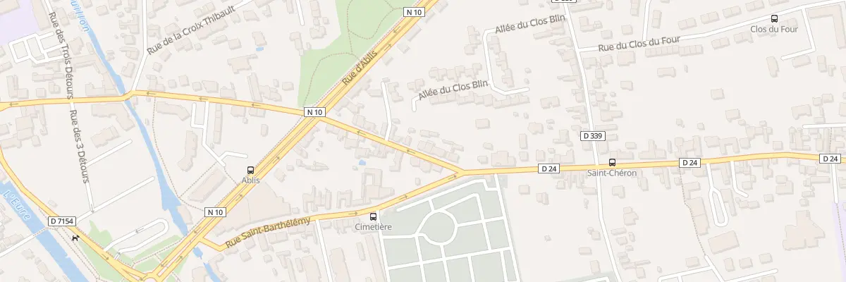 Plan du 53 Rue du Faubourg Guillaume à Chartres