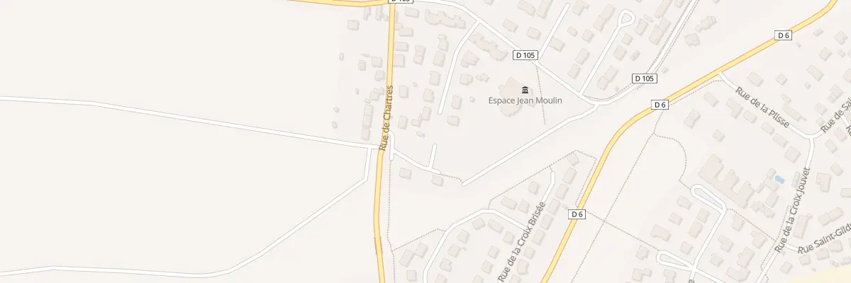 Plan du 40D Rue de Chartres à Champhol