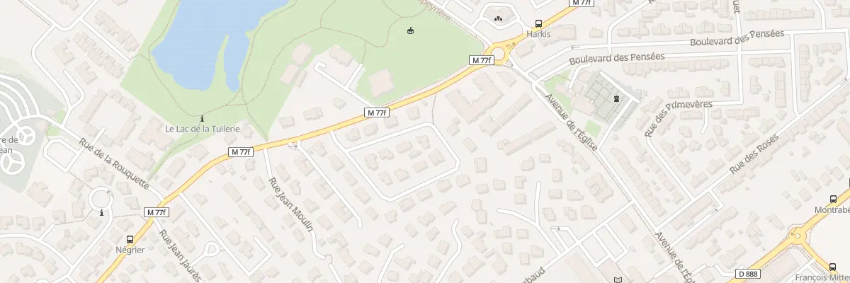 Plan du 24 Rue Goudouli à Saint-Jean