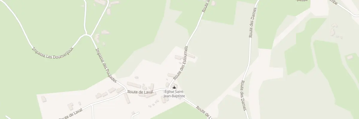 Plan du 63 Rte des Estournels à Reilhaguet