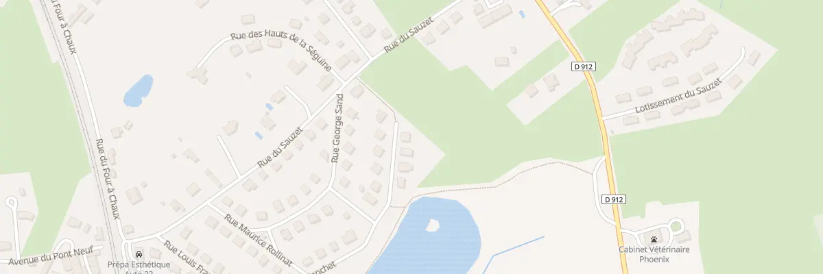 Plan du 18B Rue Albert Blanchet à La Souterraine
