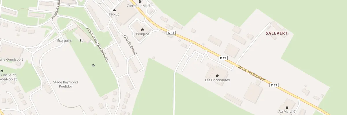 Plan du 9003 Boussac à Saint-Léonard-de-Noblat