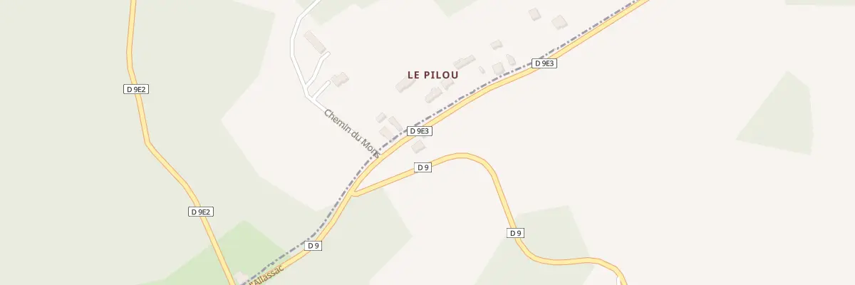 Plan du 5134 Jenouilhac à Saint-Bonnet-l’Enfantier