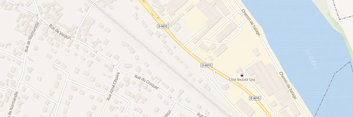Plan du 103 Av de l’Ile de France à Vernon