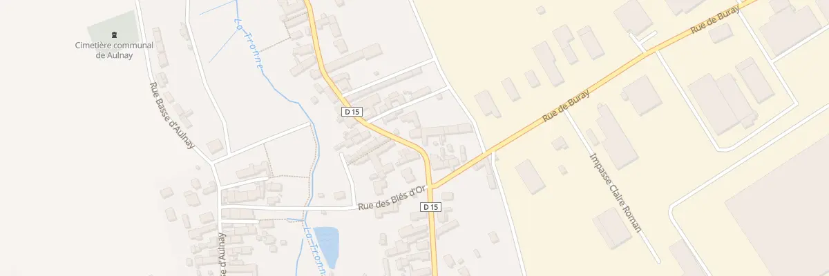 Plan du 64 Rue Haute d’Aulnay à Mer