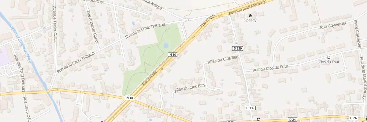 Plan du 48 Rue d’Ablis à Chartres