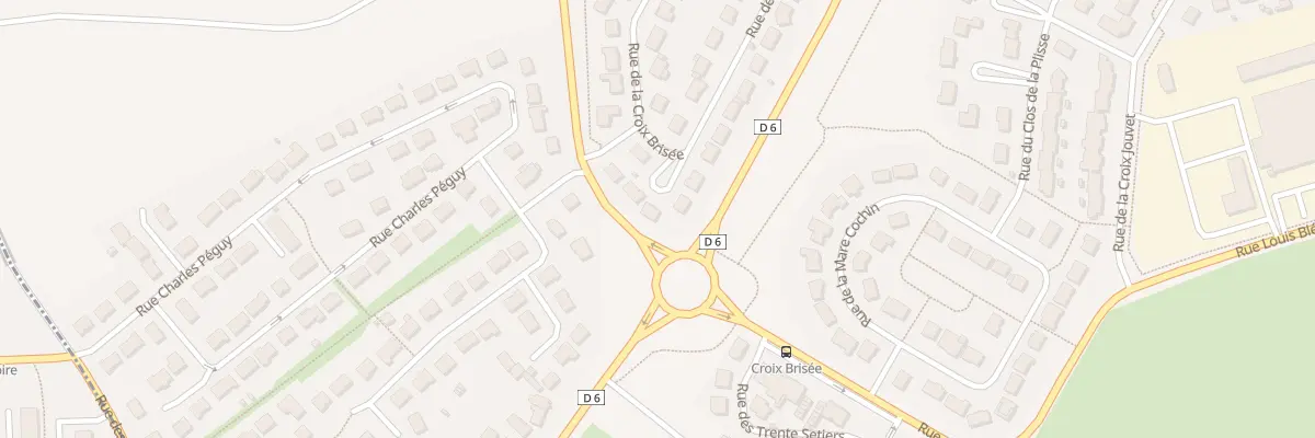 Plan du 8 Rue de la Croix Brisée à Champhol