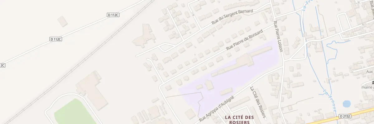 Plan du 20 Rue Pierre de Ronsard à Mer