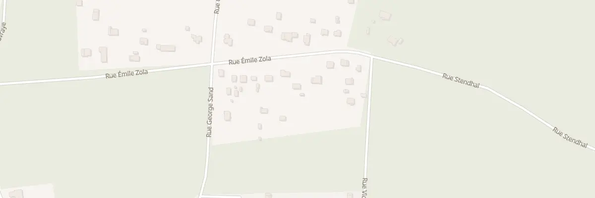 Plan du 510 Rue Emile Zola à Meusnes