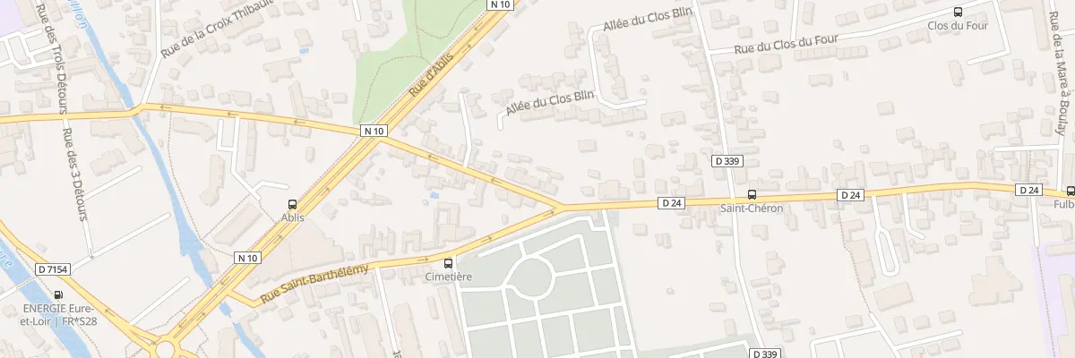 Plan du 57 Rue du Faubourg Guillaume à Chartres