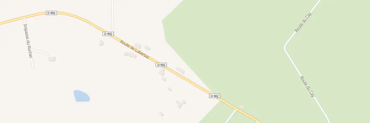 Plan du 3660 Rte de Lubersac aux Trois-Saints