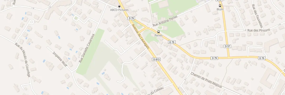 Plan du 74 Av du Lauragais à Castanet-Tolosan