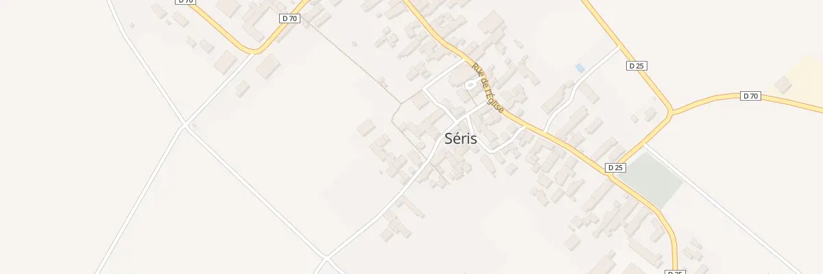 Plan du 9 Rue du Bout Hallé à Séris