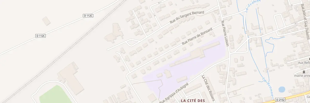 Plan du 18 Rue Pierre de Ronsard à Mer