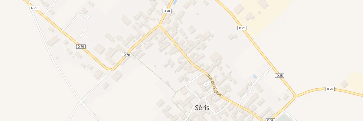 Plan du 15 Le Bourg à Séris