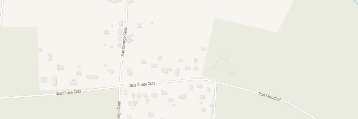 Plan du 527 Rue Emile Zola à Meusnes