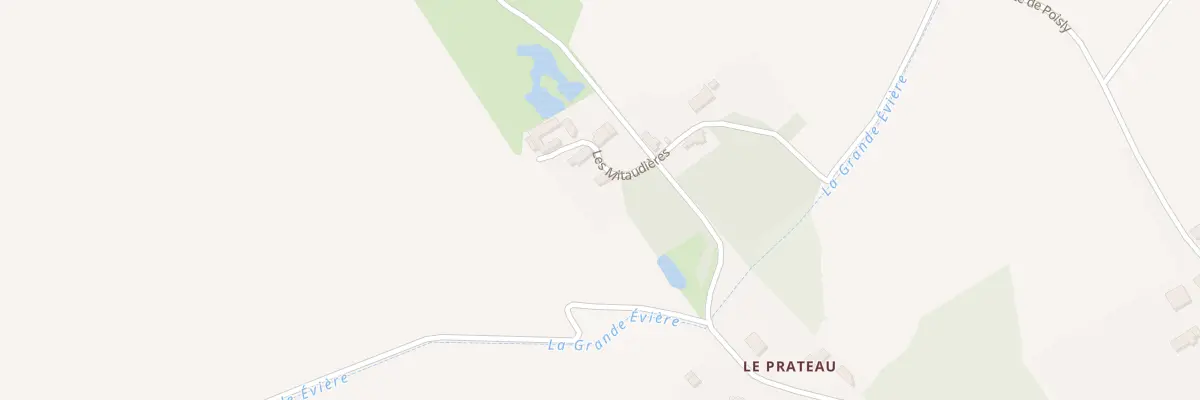 Plan du 8 Les Mitaudieres à Villermain