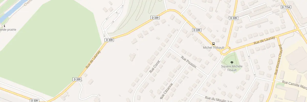 Plan du 14 Rue Corot à Chartres