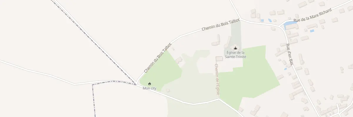 Plan du 5 Che du Bois Talbot à Saint-Illiers-le-Bois