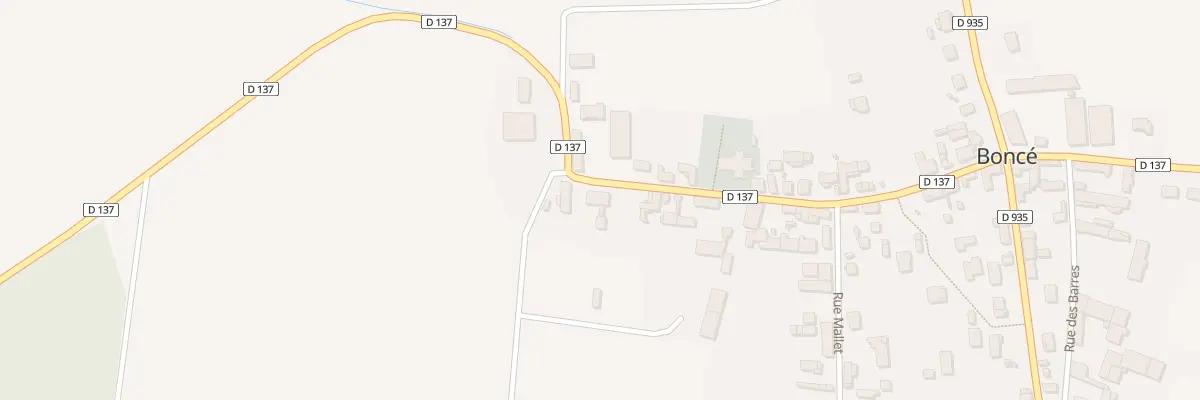 Plan du 31 Rue de l’Eglise à Boncé