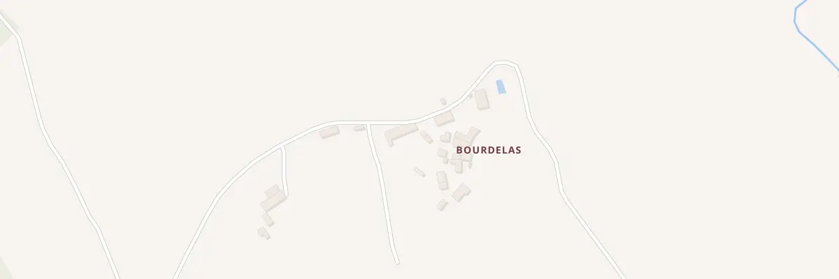 Plan du 5117B Bourdelas de Bas à Saint-Méard