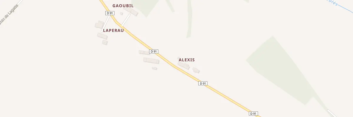 Plan du 2B Alexis à Auragne