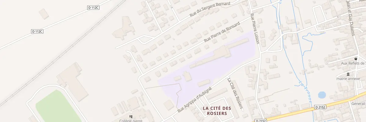 Plan du 13 Rue Pierre de Ronsard à Mer