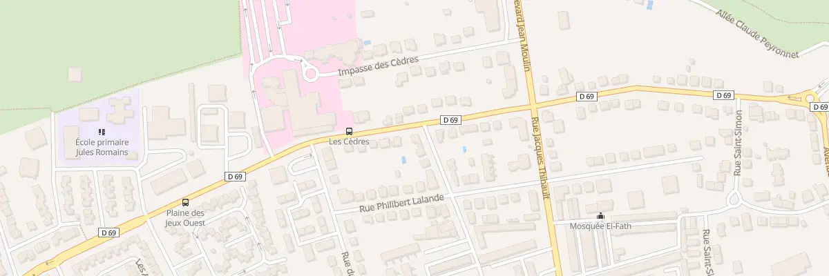 Plan du 45 Rue Latreille à Brive-la-Gaillarde