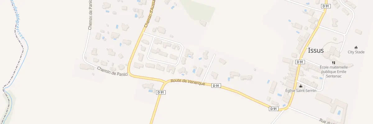 Plan du 18 Rue de l’Ausel à Issus